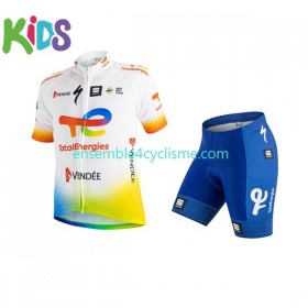 Tenue Maillot + Cuissard 2022 Team TotalEnergies Enfant N001